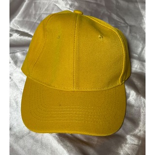 未使用　黄色い帽子(帽子)