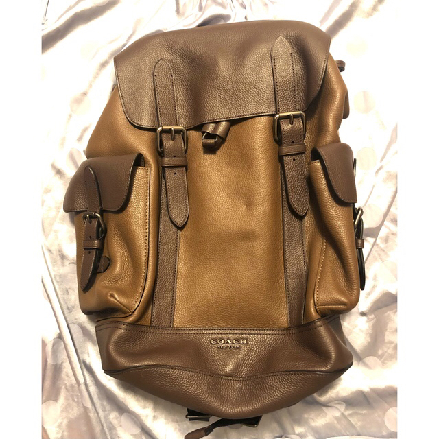 【新品未使用・COACH】Hudson Backpack color block