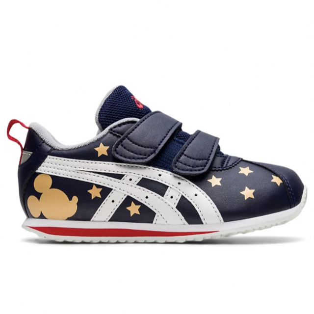 asics(アシックス)の【美品】asics スクスク アイダホMINI ミッキー  スニーカー 靴 16 キッズ/ベビー/マタニティのキッズ靴/シューズ(15cm~)(スニーカー)の商品写真