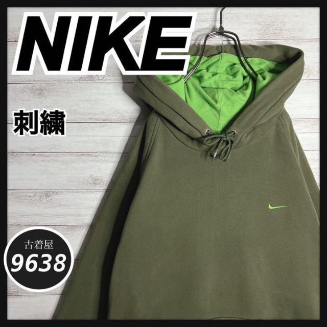 入手困難!!】ナイキ ✈︎刺繍ロゴ ワンポイント ゆるだぼ トレーナー