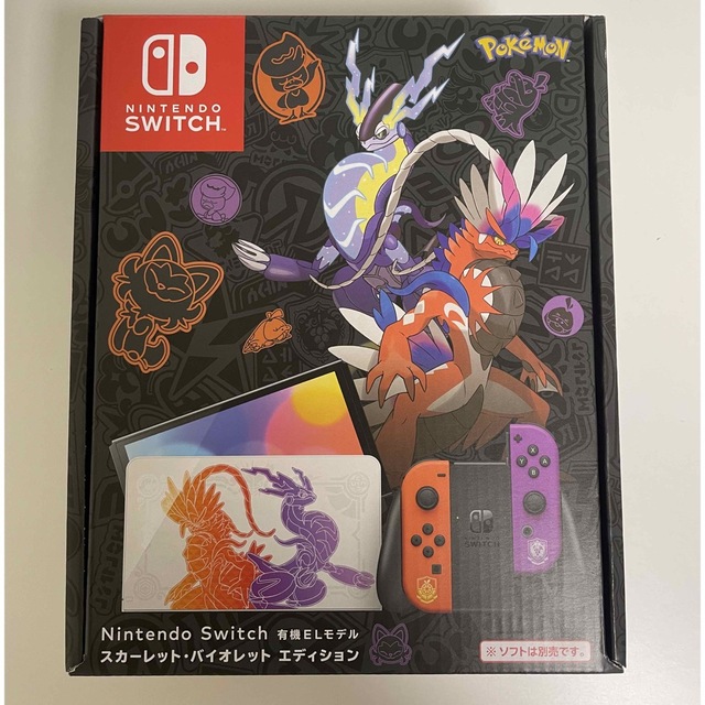 Switch 本体 有機EL ポケモンスカーレット・バイオレットエディション Switch 本体 有機EL ポケモンスカーレット・バイオレットエディション