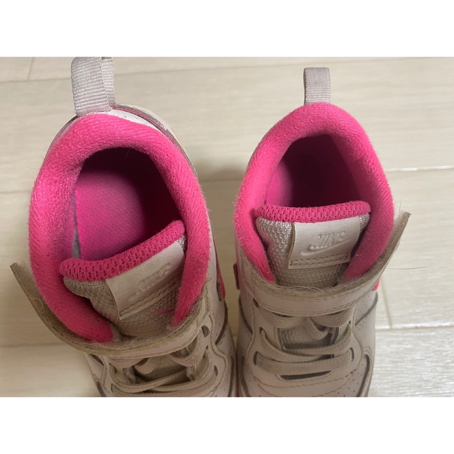 NIKE(ナイキ)の14㎝　コートバーロウ　ピンク キッズ/ベビー/マタニティのベビー靴/シューズ(~14cm)(スニーカー)の商品写真