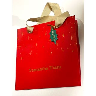 サマンサティアラ(Samantha Tiara)のSamantha Tiara クリスマス限定ショッパー(ショップ袋)