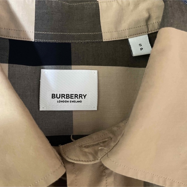 激安通販新作 BURBERRY 美品 バーバリー パッチワーク シャツ 20AW