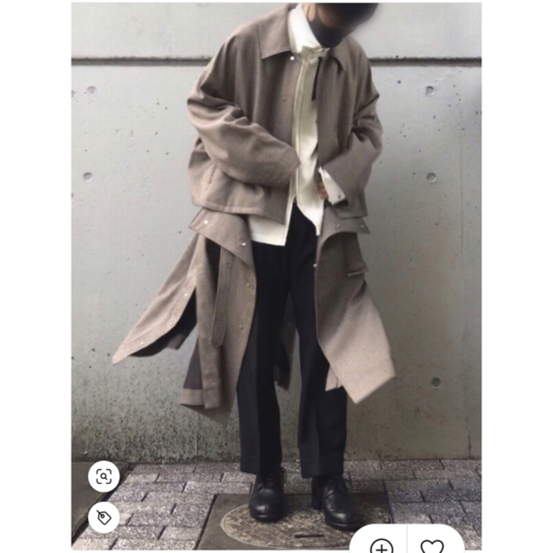 YOKE 19SS 3WAY BAL COLLAR SHARE COAT