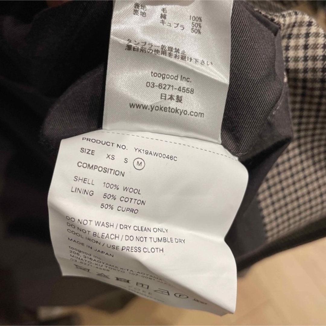 YOKE 19SS 3WAY BAL COLLAR SHARE COAT YOKE 19SS 3WAY BAL COLLAR SHARE COAT