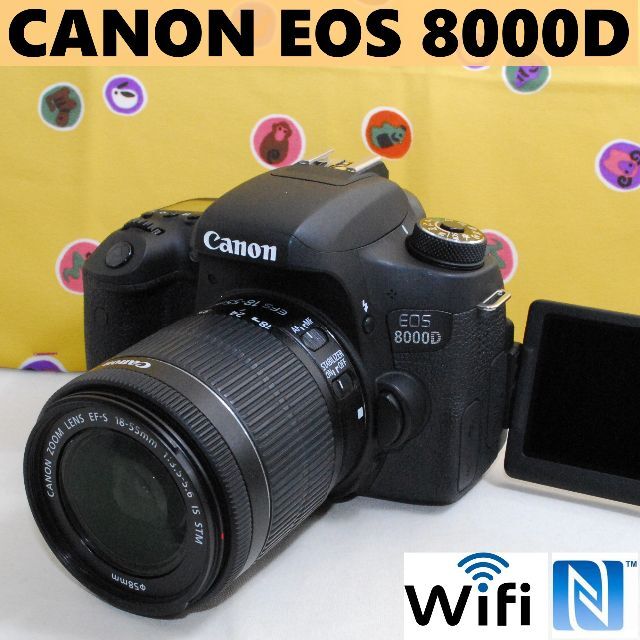 Canon - ワンランク上の入門機◆Wi-Fi＆カメラバッグ付★CANON EOS 8000D