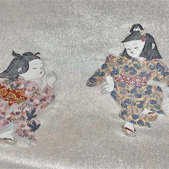 短納期早者勝ち! 【逸品】加賀友禅巨匠 初代由水十久監修 長島織物 瀞