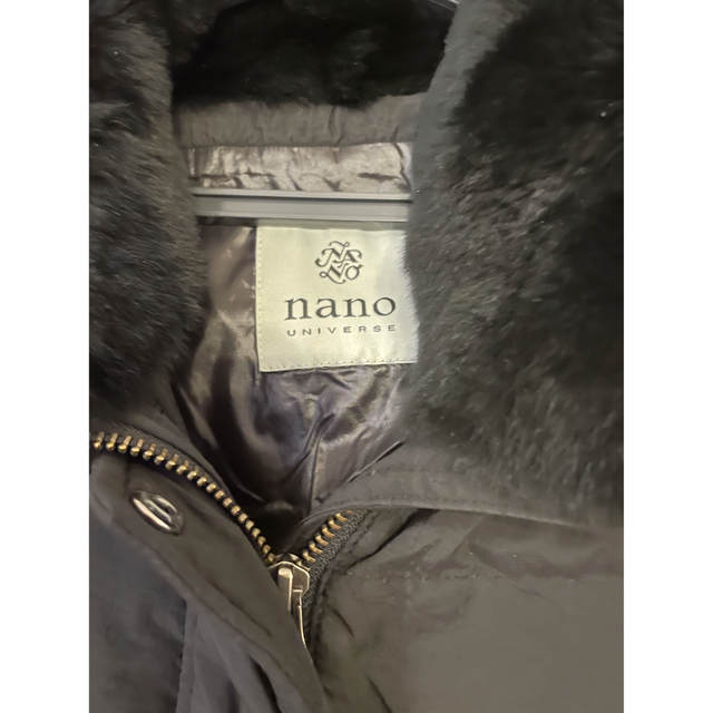 nano・universe(ナノユニバース)のnano・universe♡レッキスファースタンドロングダウン  レディースのジャケット/アウター(ダウンコート)の商品写真