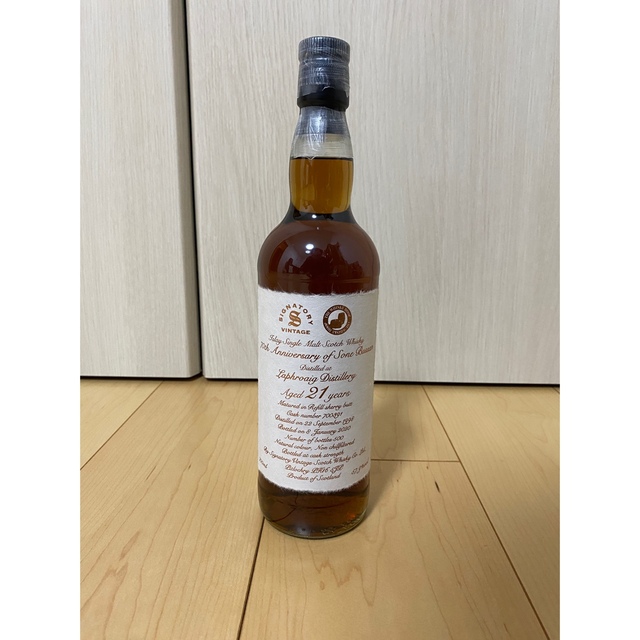 信頼】 ラフロイグ 21年 1998 和紙ラベルTHE WHISKY HOOP ウイスキー