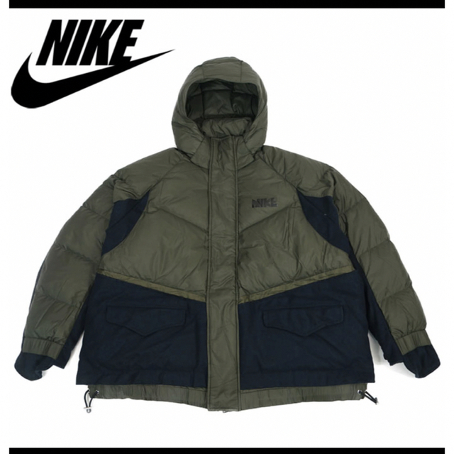 Nike x sacai Men’s Parka  M カーキ　サカイ　ナイキ