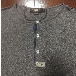 ダブルアールエル(RRL)のDUBBLE RL RRL POLO RALPH LAUREN　ロンT　M　古着(Tシャツ/カットソー(七分/長袖))