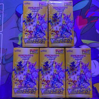 ポケモン(ポケモン)のポケモンカード　vstarユニバース 5BOX シュリンク付き(Box/デッキ/パック)