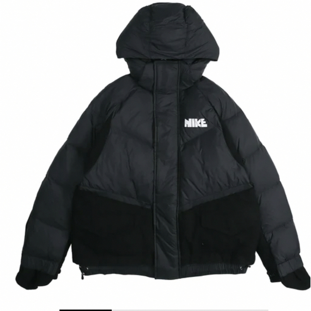 sacai(サカイ)のNike x sacai Men’s Parka  M ブラック　サカイ　ナイキ メンズのジャケット/アウター(ダウンジャケット)の商品写真