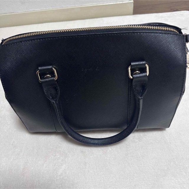 売り込み agnes b. ハンドバッグ ショルダーバッグ サフィアーノ