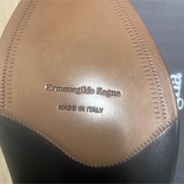 Ermenegildo Zegna(エルメネジルドゼニア)の未使用エルメネジルドゼニアクチュールシューズ メンズの靴/シューズ(ドレス/ビジネス)の商品写真