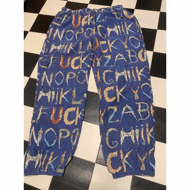 Supreme 2018S/S Alphabet Silk Pant M 希少