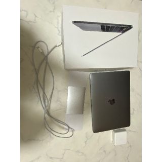 アップル(Apple)の【保証・箱付き】Apple MacBook Pro 13インチ　スペースグレイ(ノートPC)