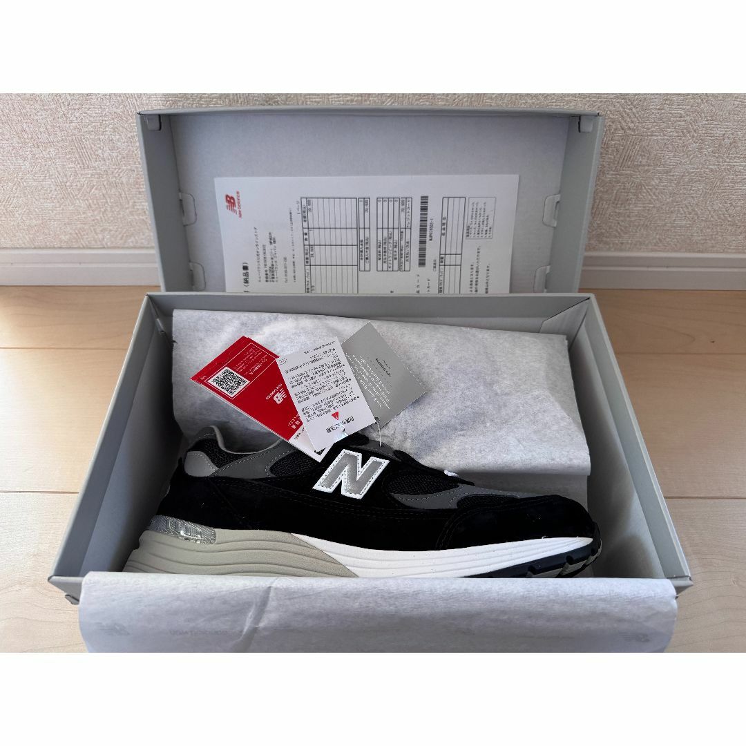 New Balance - 新品 納品書付き New Balance U992BK ニューバランス 27cm