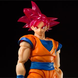 新品  S.H.Figuarts スーパーサイヤ人ゴッド孫悟空SDCC