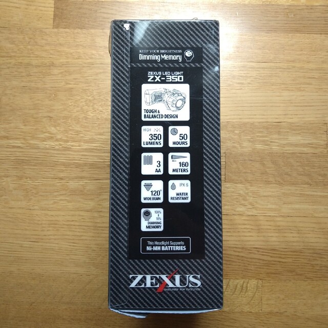 ZEXUS　LEDヘッドライト（ZX-350） スポーツ/アウトドアのアウトドア(ライト/ランタン)の商品写真