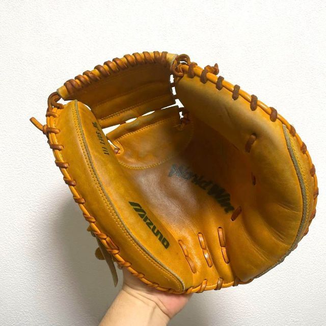 ミズノ ワールドウィン 型抜群 即戦力 軟式 キャッチャーミット