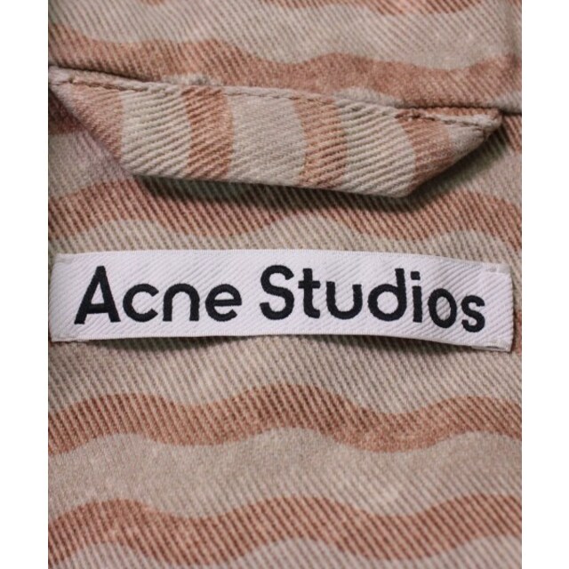 Acne Studios ブルゾン 44(S位) カーキx茶(総柄)