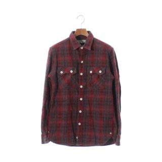 ノンネイティブ(nonnative)のnonnative カジュアルシャツ 1(S位) 赤xグレー(チェック) 【古着】【中古】(シャツ)