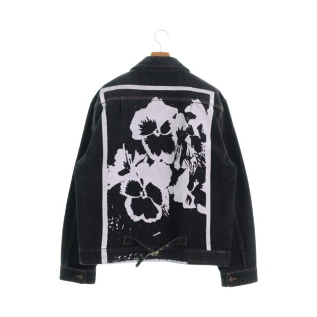 ロエベ　デニムジャケット　48 LOEWE - LOEWE ロエベ デニムジャケット 48(L位) 黒系(デニム