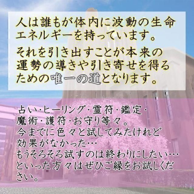 が大特価! 霊視占術☆御守り 想いつながる霊視鑑定♡心のブロック鑑定