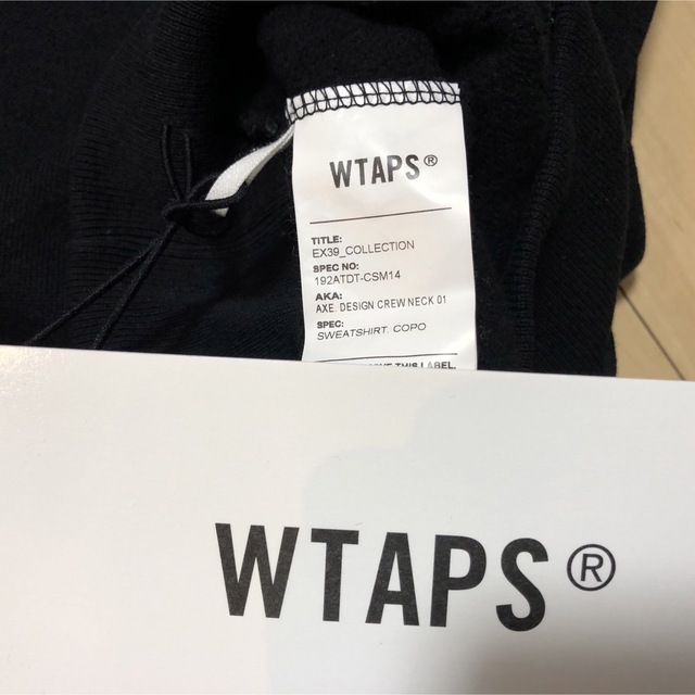 19aw wtaps AXE DESIGN CREW NECK 01