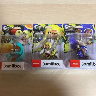 ニンテンドウ(任天堂)の【新品未開封】Splatoon3 amiibo トリプルセット(キャラクターグッズ)