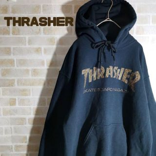 スラッシャー(THRASHER)のTHRASHER スラッシャー パーカー プルオーバー 麒麟 レオパード(パーカー)