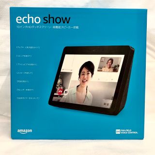 エコー(ECHO)の【新品未使用】アレクサ echo show 10 第二世代 チャコール(スピーカー)