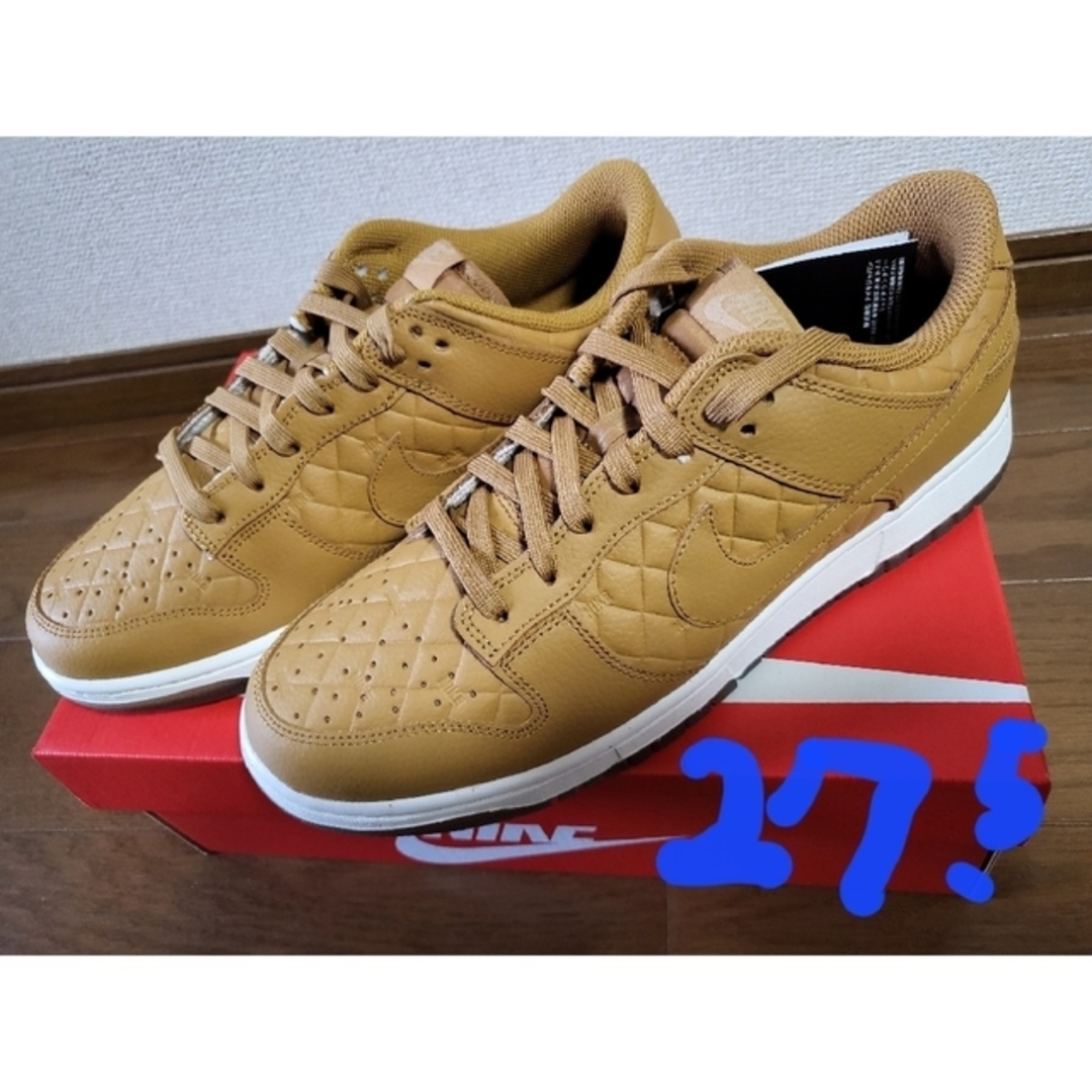 NIKE Dunk Low Wheat and Gum Light Brown