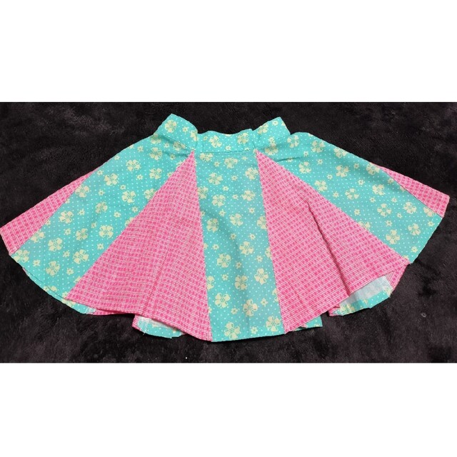 fafa(フェフェ)の新品　fafa　スカート　切り替え　サイズ100 キッズ/ベビー/マタニティのキッズ服女の子用(90cm~)(スカート)の商品写真