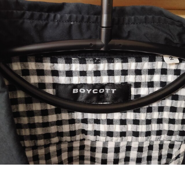 BOYCOTT(ボイコット)のボイコットBOYCOTT 7分袖シャツ メンズのトップス(Tシャツ/カットソー(七分/長袖))の商品写真