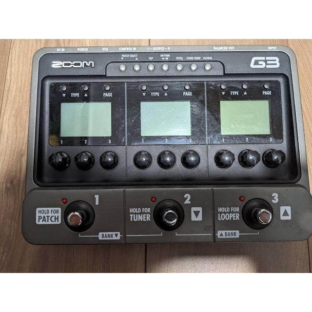 Zoom - ZOOM G3 Guitar Effects & Amp Simulatorの通販 by ひろ's shop ...