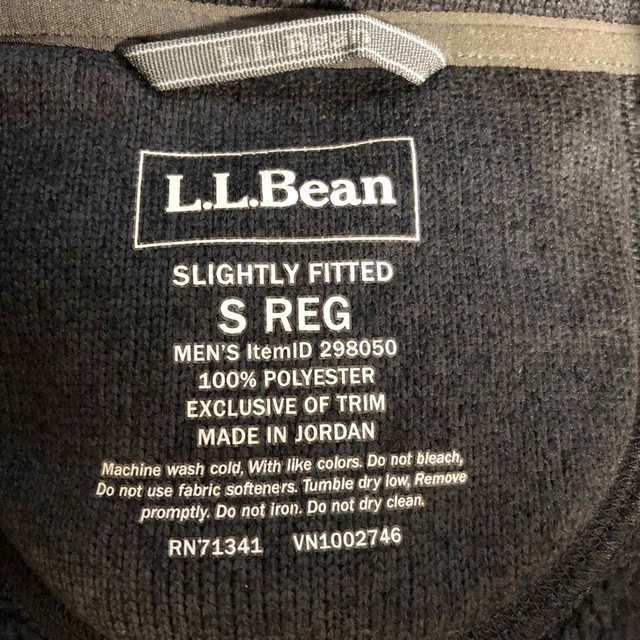 L.L.Bean(エルエルビーン)の値下げ　LLBean・フリース　メンズS メンズのジャケット/アウター(その他)の商品写真