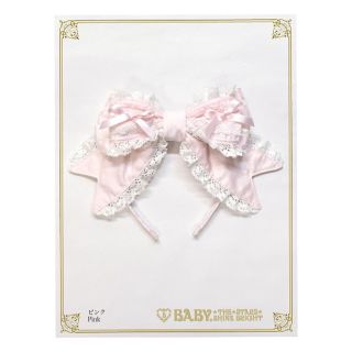 ベイビーザスターズシャインブライト(BABY,THE STARS SHINE BRIGHT)のBABY いちごのショートケーキカチューシャ　ロリィタ(バレッタ/ヘアクリップ)