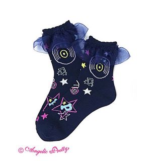 アンジェリックプリティー(Angelic Pretty)のangelic pretty Neon Star Dinerクルー丈ソックス(ソックス)