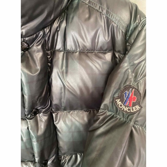 モンクレール グリーンチェック  MONCLER COMBLOUX