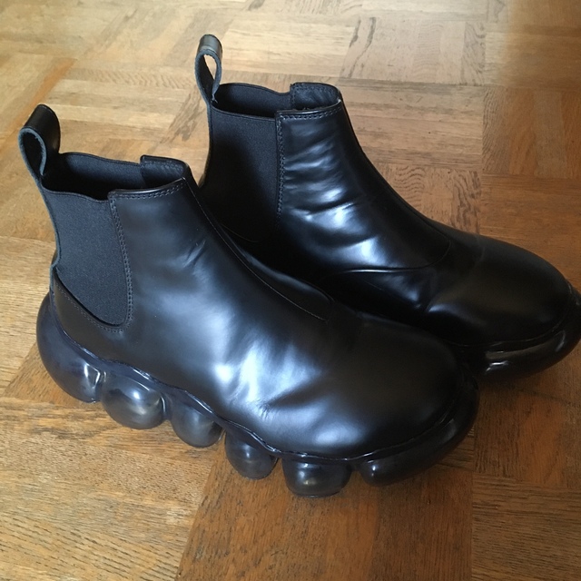 MIKIO SAKABE - mikiosakabe Leather Boots Shoes groundsの通販 by MIKIO SAKABE - mikiosakabe Leather Boots Shoes groundsの通販 by