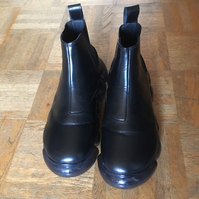 MIKIO SAKABE - mikiosakabe Leather Boots Shoes groundsの通販 by