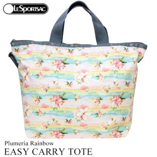 レスポートサック(LeSportsac)のレスポートサック　プルメリア レインボー トートバッグ　ショルダーバッグ　花柄(トートバッグ)