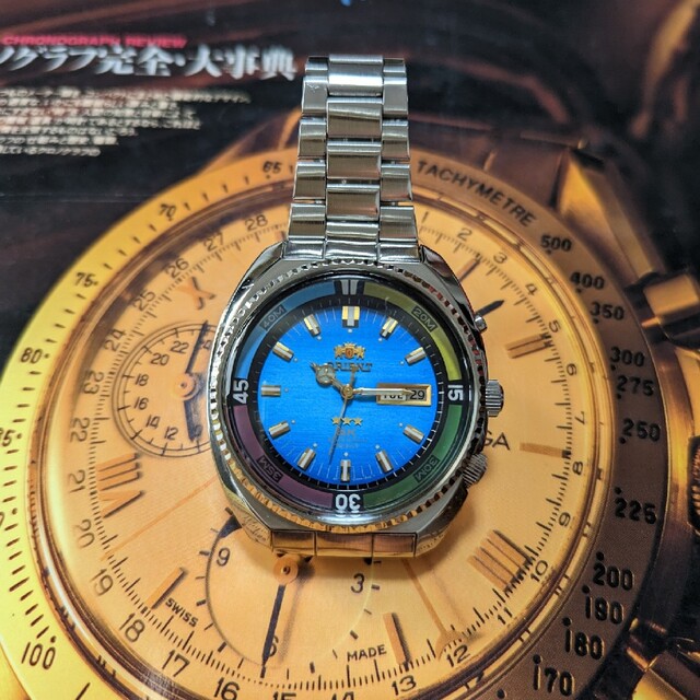 腕時計(アナログ)ORIENT SK ダイバーアンティーク時計