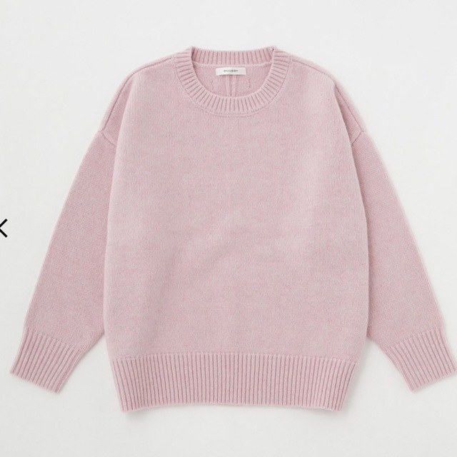 MOUSSY OVERSIZED WOOL セーター　ピンクトップス