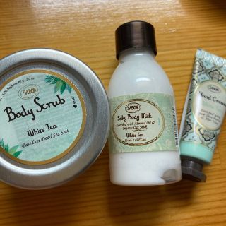 サボン(SABON)のSABON ホワイトティーセット(ボディクリーム)