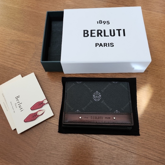 人気新品 Berluti 未使用品【BERLUTI/ベルルッティ】名刺入れ - 名刺
