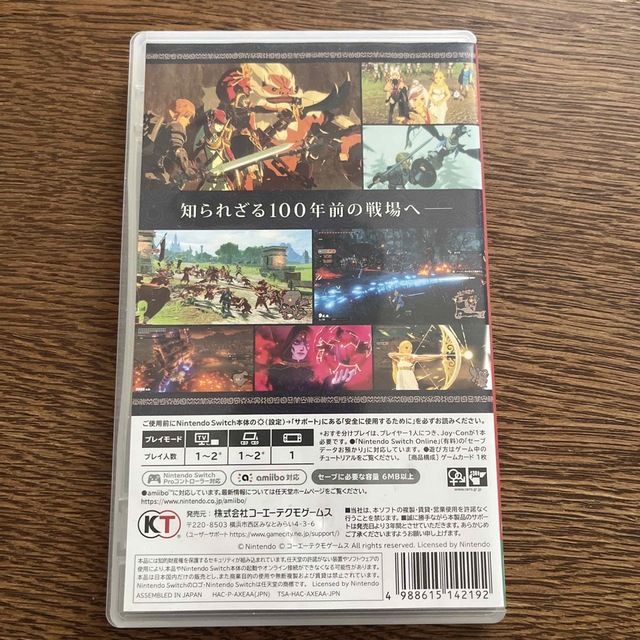 任天堂(ニンテンドウ)のゼルダ無双 厄災の黙示録 Switch エンタメ/ホビーのゲームソフト/ゲーム機本体(家庭用ゲームソフト)の商品写真